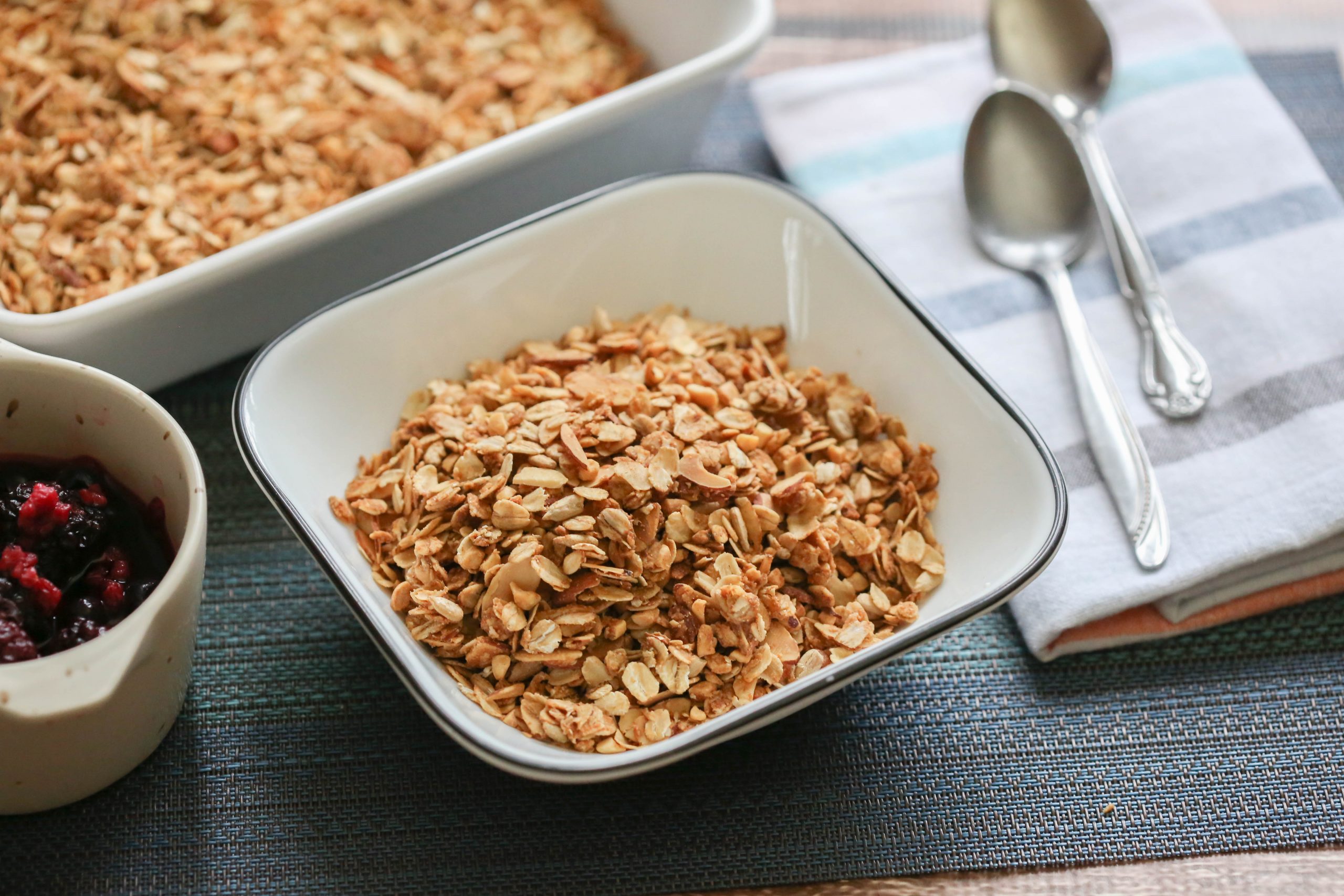 Simple Vegan Granola Recipe The Comfy Vegan 9180