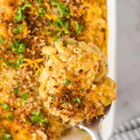 Baked mac and cheese