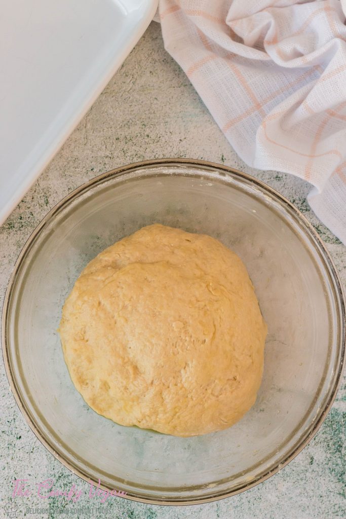 Add dough to a greased bowl and allow to rise.